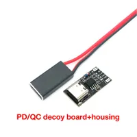 Type-C USB PD Trigger Board Module PD QC Decoy 9V 12V 15V 20V Fast Charge High Speed Charger Boost with Shell