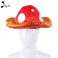 Theme Costume Foreign Trade Halloween Mardi Gras Carnival Parade Party Funny Silicone Simulation Mushroom Hat Love Live Cosplay