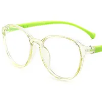 Sonnenbrillen Kinder Anti-Blau-Lichtbrillen Fahsion Einfachheit Optische Brille Kinder Spektakel Jelly Farbrahmen Gogglessunglasses