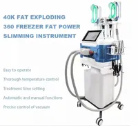 Profesyonel 360 kriyolipoliz yağ dondurma lipo cryo serin heykel teknoloji gövdesi şekillendirme zayıflama serin conspulption yağ dondurucu radyo frekansı kilo kaybı makineleri