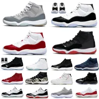 2023 New Jumpman 11 basketskor 11s Midnight Navy Og Cherry Cool Gray Pure Violet Miamis Dolphins Xi Bred Space Jam 72-10 Women Mens Trainers Concord 45 Sneakers