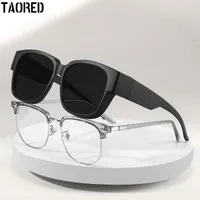 Sunglasses Trendy Fashion Polarized Women's Men's Outdoor Driving Myopia Goggles Dust-Proof Fit Over Unisex EyeglassesSunglasses Sam