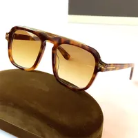 새로운 패션 디자인 선글라스 TF1106 정사각형 프레임 단순하고 인기있는 판매 스타일 UV400 보호 안경에 비행기 선글라스 안경 상자