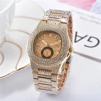 Top brands 40mm Parrot watch diamond Gold watch luxury women and mens watches new fashion clock Relogio brand Wristwatches174C