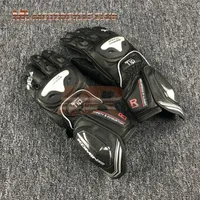 Sports Gloves GK-169 Motorcycle Leather Touch Screen Titanium Alloy Locomotive Racing Off-road Driving Shatter-resistant
