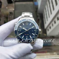 New Super Factory Automatic Cal 8900 Movement Watch Blue Ceramic Calendar Ocean Watches Full Steel Dive 600m Luminous 43 5MM Wrist198D