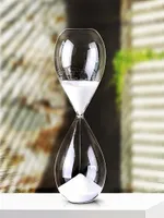 Decorative Objects Figurines 5103060 Minutes Time Hourglass Timer Home Decoration Glass Ornaments Household Items Sand Yellow 22106891980