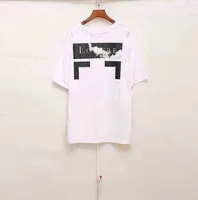디자이너 럭셔리 남성용 T 셔츠 프리미엄 면화 인쇄 브랜드 캐주얼 오프 크기 S-2XL 검은 색 색상 티셔츠 백 그레이 흰색 짧은 슬리브 T 셔츠
