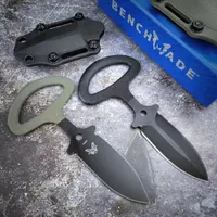 Benchmade BM175 Fixed Blade Knife 440C Blade self defense fighting tools Outdoor Camping EDC 176 173 537 535 3400 3300 3350 4170BK 4600 550 C10 C81 940 BM KNIVES