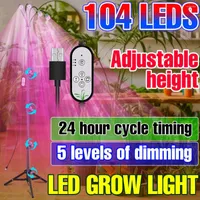 Grow Lights Full Spectrum LED Indoor Plants Growth Light Hydroponic System Phyto Lamp For Seedling Greenhouse Tent Cultivation