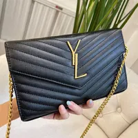 Designer Bag Shoulder Bag Crossbody Genuine Leather Chain Wallet tote bag Handbags Metal Calfskin Luxury Fashion Women Clutch