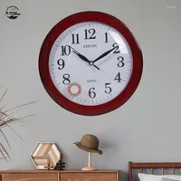 Zegar ścienny zegar mody okrągły prosty cichy nowoczesny design kreatywny dekoracja domu szklane lustro bateria relojem despertador