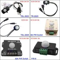 Controllers LED Strip Body Infrared PIR Switch Motion Sensor Human Detector Light Tape Automatic DC 5V 12V 24V