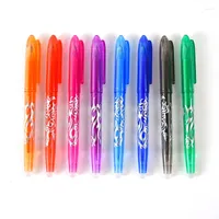 8pcs Multi-color Erasable Gel Pen Student Writing Kawaii Pens Creative Drawing Tools School Supply Stationery