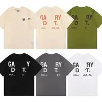 2023 Camisetas para hombres Galería Depts Diseñador Galaryes Camisa Alfabeto Estrella estampada misma Camiseta de manga corta de cuello redondo para hombres y mujeres