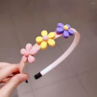 Hair Accessories 2023 Fashion Girls Sweet Bands Cute Colors Hoop Hairbands Lovely Bow Flower Headbands For Kids Gifts