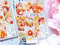 Enveloppe-cadeau Belle boulangerie de gâteau sucré Crystal Washi Pet pour cartes Faire du bricolage Plan décoratif Sticker Decorative