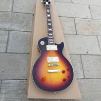 Standardowe gitarowe gitarę gradientowe kolory srebrne akcesoria i przetworniki importowane mahoniowe mahoń