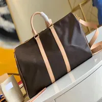Luxury high quality fashion men and women travel bag large capacity shoulder bag 11 leather handbag classic messenger bag with lo275t