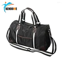 Outdoor Bags Waterproof Oxford Cloth Large Capacity Fitness Gym Bag Men Women Travel Handbags Training Shoulder Yoga Sports Duffles