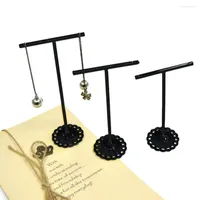 Jewelry Pouches 3pcs Stand Rack Ring Classical Home Vintage Bracelet Necklace Holder Iron Plating Decorative Display Hanger Anti-fall