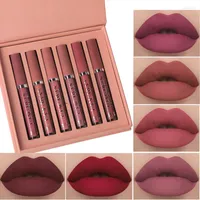 Lip Gloss Nude Romand Labbra Set Set Lipstick Brown Pack Pomadka Dost Matte A Prova Dagua Business Supplies