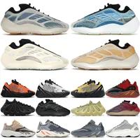 Designer shoe 700 500 v3 v2 running shoes sneaker fade salt carbon solid grey hi-red blue men women trainers sneakers size 36-46