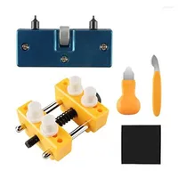 Watch Repair Kits 5Pcs Tool Kit Adjustable Case Opener Back Remover Battery Replacement