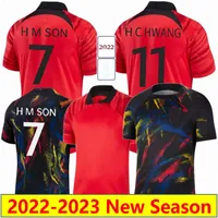 2022 h m Son Kore futbol formaları milli takım 2023 ev uzakta 22 23 futbol gömlek oğul hwang kim jeong şarkı söyle kwon özel erkekler set üniformaları