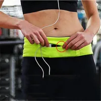 Outdoor Bags Professional Running Waist Bag Men Women Jogging Gym Trail Cycling Sports Belt Invisible Mobile Phone Wallet Belly Fanny Pack