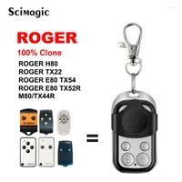 Remote Controlers ROGER H80 TX22 Garage Door Opener Barrier Gate Control E80 TX54R TX52R M80 TX44R 433 92Mhz