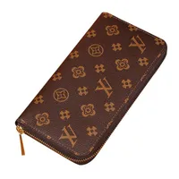 2023 Wallet Fashion women wallet Genuine Leather wallet single zipper wallets lady ladies long classical purse with box