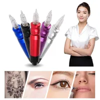 Tattoo Guns Kits Solong High Quality Hybrid Permanent Makeup Eyebrow Pen Rotary Machine Gun For Shader Linnner Coloring