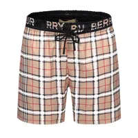 Herr shorts ny designer grossist sommar mode klassisk rutig snabb torr baddräkt tryckt brädstrand byxor mäns simma kort 3xl 2xl#99