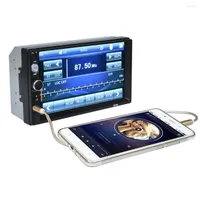 インテリアデコレーション7 "HDスクリーンタッチディスプレイ車両カーブルートゥースオーディオAM FM MP3 MP4 MP5プレーヤーでダッシュステレオアクセサリー