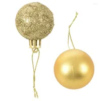 Christmas Decorations Big Deal 24PC Xmas Tree Decoration Ball Stylish (Gold)