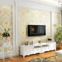 Wallpapers Wall Rustic Floral Euroepean Papers Home Decor 3d Mural Non-woven Wallpaper Roll For Walls Living Room Bedroom Papel De Parede