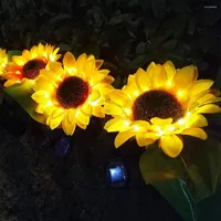 Sumflower Solar Lights LED Outdoor Garden Yard Lawn Landscape Lamp Lighting Convenience