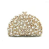 Evening Bags Women Party Handbag Diamonds Elegant Purses Luxury Clutch Bridal Wedding Small Wallet Crystal Bag