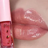 Lip Gloss 8 Colors Mirror Moisturizing Long Lasting Non-stick Cup Liquid Lipstick Red Glitter Sexy Tint Lips Beauty Makeup
