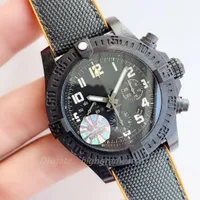 GF factory timing watch automatic mechanical movement watch by carbon fiber case one-way ratchet ring double anti-dazzle sapphire table Montre de Luxe designer Watch