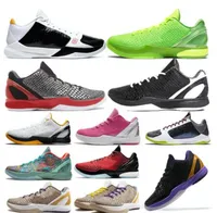 Mamba Zoom 6 Protro Men Basketball Shoes Grinch All-Star Del Sol Mambacita Alternate Bruce Lee 5 Rings Lakers Mens Trainers Outdoor Sports Sneaker