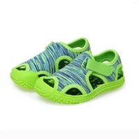 Athletic Shoes 2023 Summer Kids Baby Girls Boys Sandals Children Beach Toddler Outdoor Sneakers Soft Anti-collision Shoes#2