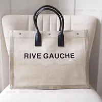 high quality Women's handbags Rive Gauche Tote Beach bags Shoulder Wallet Purses shopping bag handbag luxury designer fas232z