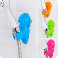 Bath Accessory Set Shower Head Holder Adjustable Fixed Bracket Multifunctional Suction Cup Wall Mount Universal Bathroom Supplies