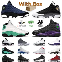 Jumpman 13 Basketball Shoes 13s Men Women Trainers Black Flint Brave Blue Court Purple Lucky Green He Got Game Atmosphere Grey History of