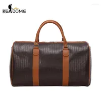 Outdoor Bags Large Capacity Sports Handbag Breathable Waterproof PU Leather Swimming Storage Leisure Yoga Fitness Travel Bag X676D