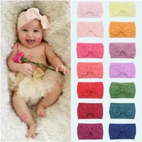 Christmas Decorations Baby Headband Headwear Turban Knotted Bow Elastic Hair Band Born Accessories Shower Girl Boy Gifts Po Props
