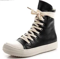 Dress Shoes Rick Original Rric Owens Women's Sneakers Men's Streetwear Men Shoe Casual Canvas Boots 221110 sgfdsg