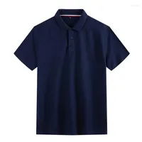 Men's Polos Mens Polo Shirt Brands Clothing Summer Short Sleeve Man Black White Cotton Poloshirt Men Plus Size 8XL Shirts